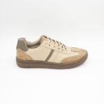 Zapatillas Urbanas Modelo Cuero Color Nude