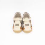 Sandalia Franciscana Modelo Cuero Color Nude - Imagen 4