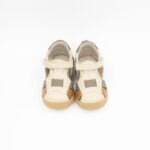 Sandalias Franciscanas de Cuero Oliver Color Nude - Imagen 4