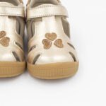 Sandalias Franciscana Modelo Cuero Color Dorado - Imagen 3