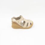 Sandalias Franciscanas Modelo Cuero Color Nude