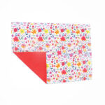 Individual de Flores Blancas Color Blanco - Imagen 3