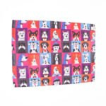 Individual de Perros Color Negro