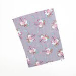 Individual de Unicornio y Donas Color Gris - Imagen 2