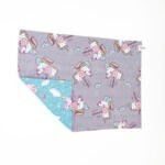 Individual de Unicornio y Donas Color Gris - Imagen 3