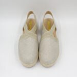 Sandalias Micaela-2601 Cuero Color Beige - Imagen 4