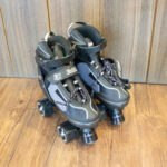 Patines Quads Chase Color Negro con Lila - Imagen 2