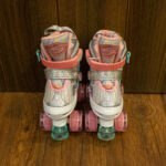 Patines Quads con Luces Modelo Color Blanco con Verde - Imagen 4