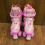 Patines Quads con Luces Modelo Color Rosado - Imagen 4