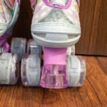 Patines Quads con Luces Frozen Color Turquesa - Imagen 3