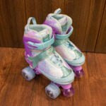 Patines Quads con Luces Sirena Color Turquesa - Imagen 2