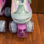 Patines Quads con Luces Sirena Color Turquesa - Imagen 3