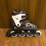 Patines Lineales Modelo Color Blanco con Lila