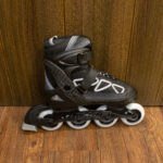 Patines Lineales Modelo Color Negro con Plomo