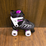 Patines Quads Marshall Color Negro con Lila
