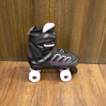 Patines Quads Marshall Color Negro con Fucsia