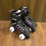Patines Quads Marshall Color Negro con Fucsia - Imagen 2