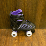 Patines Quads Marshall Color Negro con Lila