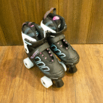 Patines Quads Marshall Color Negro con Turquesa - Imagen 2
