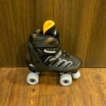 Patines Quads Marshall Color Negro con Naranja