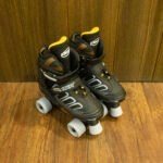Patines Quads Marshall Color Negro con Naranja - Imagen 2