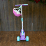 Scooter Tri-Rueda Princesa Color Turquesa - Imagen 4