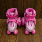 Patines Tipo con Luces Modelo Color Fucsia - Imagen 4