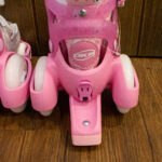 Patines Tipo con Luces Modelo Color Rosado - Imagen 3