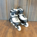 Patines Lineales con Luces Snow Color Gris - Imagen 2