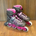 Patines Lineales con Luces Break Color Rosado - Imagen 2