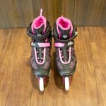 Patines Lineales con Luces Break Color Rosado - Imagen 4