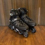 Patines Lineales Spider Color Negro - Imagen 2