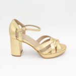 Zapato de Vestir Mujer Taco 7 FLavia-2507 Dorado