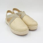 Sandalias Micaela-2601 Cuero Color Dorado - Imagen 2