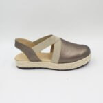 Sandalias Micaela-2602 Cuero Color Marrón