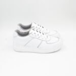 Zapatillas Power Fit Pasadores Blanco - Imagen 3
