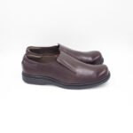 Zapato Mocasín de Cuero Rafael-2601 Color Guinda - Imagen 3