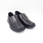 Zapato Mocasín de Cuero Rafael-2601 Color Negro - Imagen 2