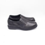 Zapato Mocasín de Cuero Rafael-2601 Color Negro - Imagen 3