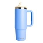 Taza  Anti Derrames Wecool 30 oz. Modelo Color Celeste