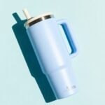 Taza  Anti Derrames Wecool 30 oz. Modelo Color Celeste - Imagen 4
