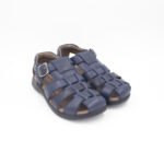 Sandalia de Cuero Paulo Color Azul - Imagen 2