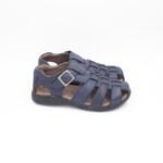 Sandalia de Cuero Paulo Color Azul - Imagen 3