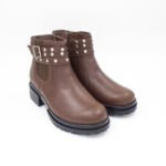 Botines Dakota Cuero Color Marrón - Imagen 2