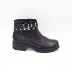 Botines Dakota Cuero Color Negro