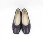 Ballerinas Angeline Cuero Color Negro - Imagen 4