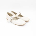 Ballerinas Vienna Cuero Color Hueso - Imagen 2