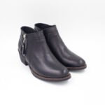 Botines Mimi Cuero Color Negro Flotter - Imagen 2