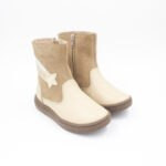 Botines Lia Cuero Color Nude - Imagen 2