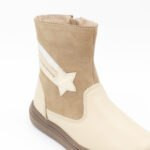 Botines Lia Cuero Color Nude - Imagen 3